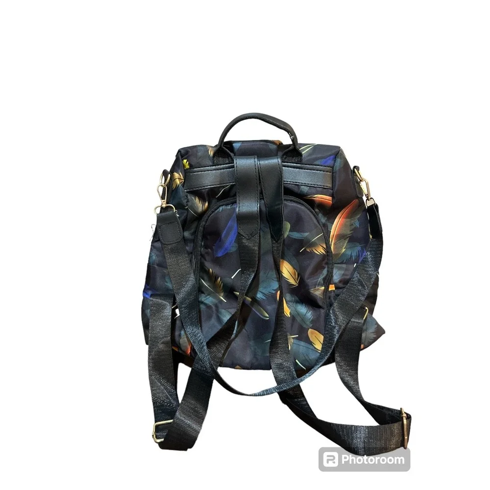 POABA‎ Anti-theft backpack Handle/Strap Oxford Slit Pockets Zipper Closure